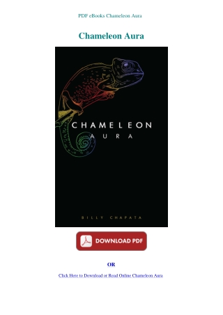 PDF eBooks Chameleon Aura