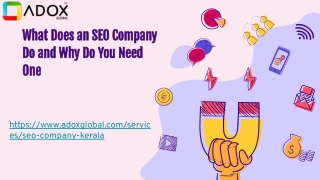 What Does an SEO Company Do