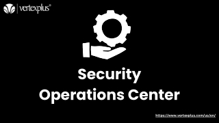 Next-Gen SOC Security Services for Unmatched Cyber Protection