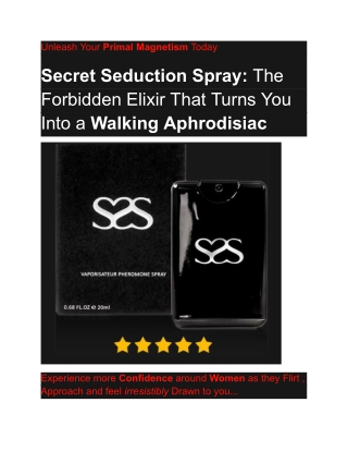 Secret Seduction Spray