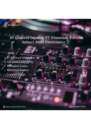 Suhavi Mart Electronics - DJ Control Inpulse T7 Premium Edition