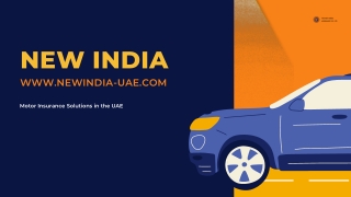 Car Insurance Comparison  Presentation in Navy Yellow Blue Bold Modern Style