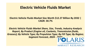 Electric Vehicle Fluids Market