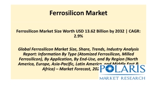 Ferrosilicon Market
