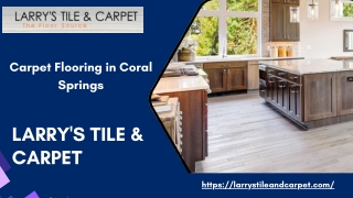Tile Flooring in Coral Springs -  Larry's Tile & Carpet