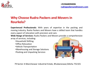 Packers and Movers in Rourkela