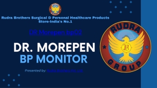 A Comprehensive Overview of Blood Pressure Monitoring Devices