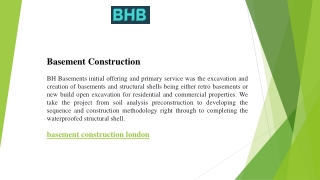 Basement Construction London Premium Solutions for Your Home