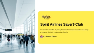 Spirit Airlines Saver$ Club