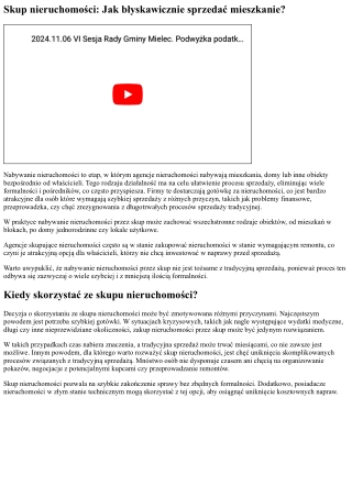 Skup nieruchomości: Jak ekspresowo sprzedać nieruchomość?