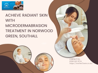 Microdermabrasion Treatment in Norwood Green, Southall