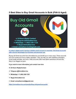 5 Best Sites to Buy Gmail Accounts in Bulk (PVA & Aged) (3)