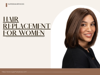 Hair Replacement for Women - Superhairpieces