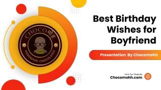 Best Birthday Wishes for Boyfriend