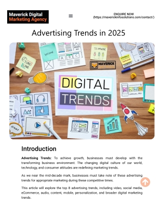 Advertising Trends in 2025