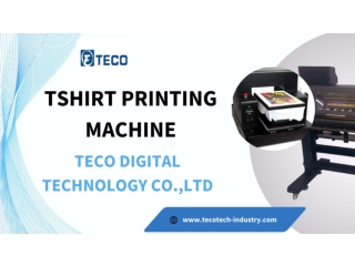 Tshirt Printing MachineT Shirt Photo Printing Machine - Tecotech-industry.com
