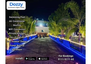 Farmhouse in Hyderabad for Farewell function