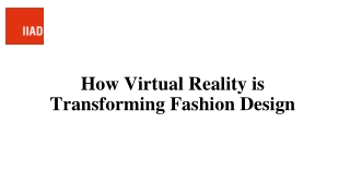 Fashion Design Course