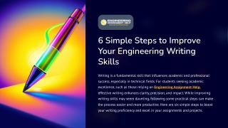 6 Simple Steps to Improve Your Engineering Writing Skills