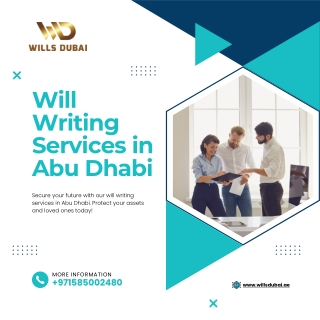Will Writing Services in Abu Dhabi