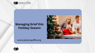 Managing Grief this Holiday Season