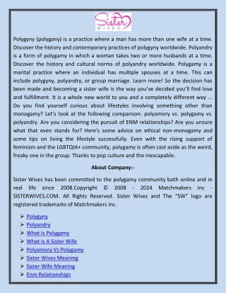 Polygamy Vs Polygyny