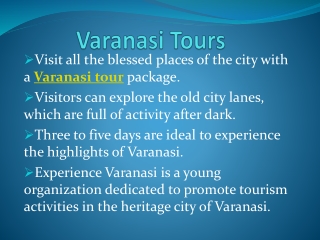 Varanasi Tours