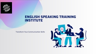 English Speaking Training Institute (1)