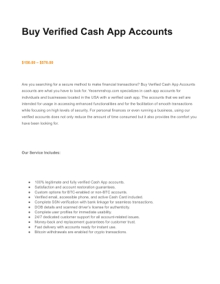 Buy Verified Cash App Accounts (3)