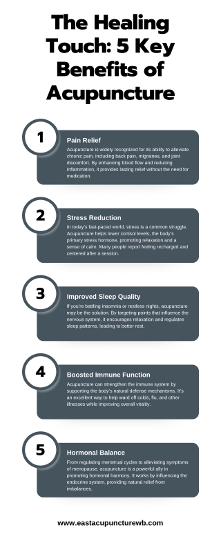 The Healing Touch: 5 Key Benefits of Acupuncture
