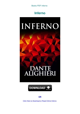 Books PDF Inferno