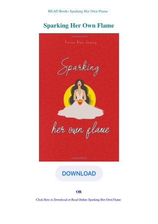 READ Books Sparking Her Own Flame