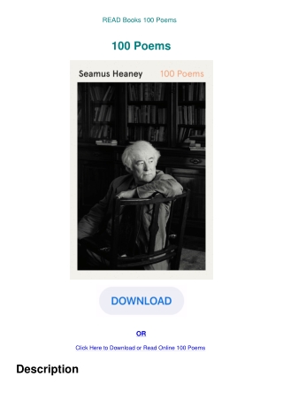 READ Books 100 Poems