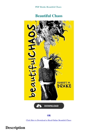 PDF Books Beautiful Chaos