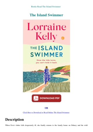 Books Read The Island Swimmer