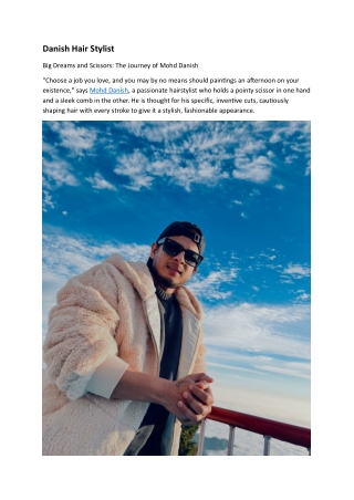 Danish Hair Stylist