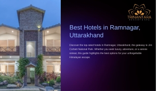 Best-Hotels-in-Ramnagar-Uttarakhand