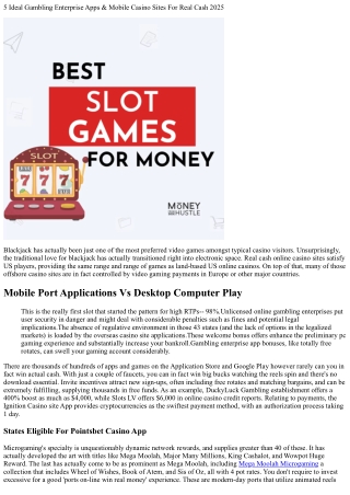 Top Genuine Money Casino Site Applications 2025: Ideal Mobile Online Casinos Onl