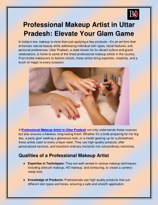 Top nail art and hair salons in Lucknow