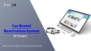 Car Rental Reservation System
