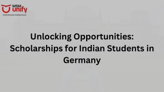 Maximizing Scholarship for Indian Students in Germany for a Bright Future