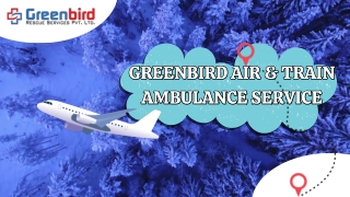 Greenbird Air and Train Ambulance Service in Indore Make Your Patients Transfer Swift