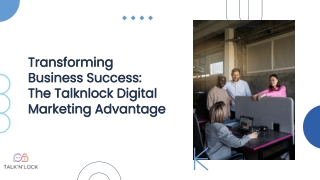 Digital marketing services with talknlock