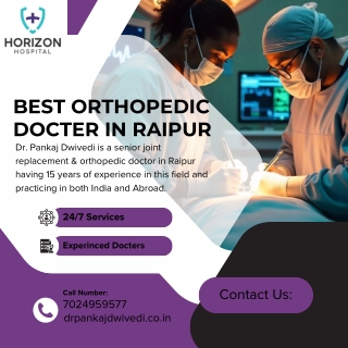 Best Orthopedic Docter In Raipur