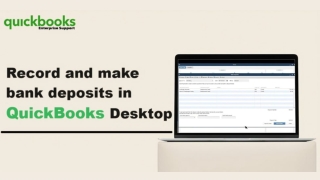 How to Record Deposits in QuickBooks Desktop