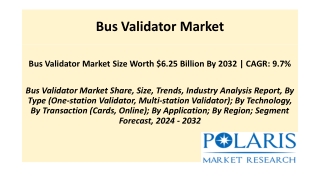 Bus Validator Market