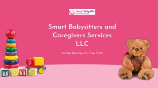 Smart Babysitters and Caregivers Services LLC