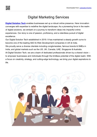 Digital Marketing Service