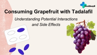 Explore Why You Should Avoid Grapefruit with ED Medications