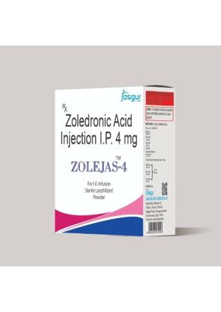 jasgurlifescience | ZOLEDRONIC ACID 4 MG ZOLEJAS